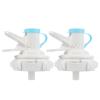HomeLoft Basics 2pcs Manual Outdoor Water Nozzle Leak-Resistant Pad Compatible Water Buckets Portable Dispenser for Camping and Home Use view 1