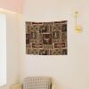 SSIMOO Moose Bear Deer Print Wall Hanging Artistic Decorative Tapestry,For Home,Kitchen Home Decoration view 4