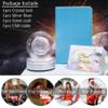 Goutangen 3D Crystal Ball Moon with LED Lamp Base, Space Decor Night Light Snow Globe Unique Astronomy Universe Gifts for Adults Kids Teacher Mom Boy&Girlfriend on Birthday Graduation-3.15in. view 4