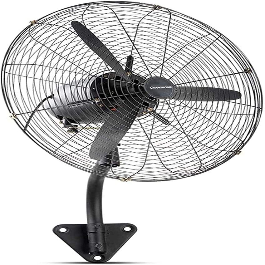 Scpantkend Wall Fan Bedroom 18-Inch Wall-Mounted Fan, Adjustable in Three Gears, Rotating Oscillation Fan, for Industrial and Commercial Households