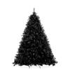Casafield 4.5FT Black Spruce Artificial Holiday Christmas Tree with Sturdy Metal Stand view 1