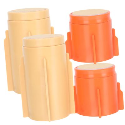 WHAMVOX 4pcs Bed Frame Support Bed Stabilizer Shake Tools Headboard Stoppers for Wall Wall Mount Fixers