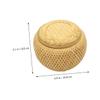 DECHOUS Bamboo Woven Storage Basket for Tea Leaves Practical Multi-function Tabletop Basket for Snacks and Decor Hand Woven Design Space-saving Natural Home Organizer view 2
