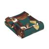 ZISHAK Magic Owel Print Aesthetic Artistic Decoration Tapestry For Home Interiors All-Season,Versatile view 2