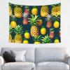 ZISHAK Tropical Fruits Pineapple Print Art Decor Tapestry,Perfect For Home Decorations,Wall Disguise,Festival Settings view 1