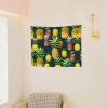 ZISHAK Tropical Fruits Pineapple Print Art Decor Tapestry,Perfect For Home Decorations,Wall Disguise,Festival Settings view 4