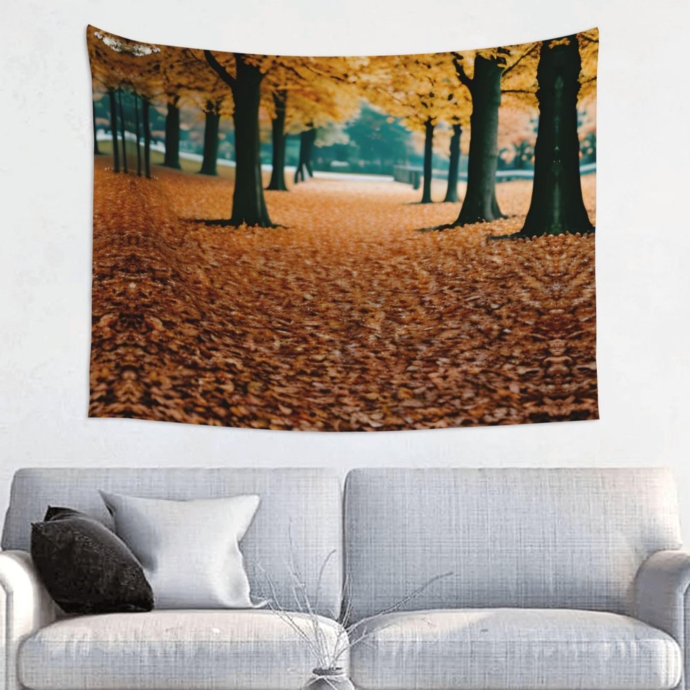 ZISHAK Hello Autumn Print Art Decor Tapestry,Perfect For Home Decorations,Wall Disguise,Festival Settings
