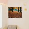 ZISHAK Hello Autumn Print Art Decor Tapestry,Perfect For Home Decorations,Wall Disguise,Festival Settings view 4
