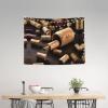 ZISHAK Wine Bottle Cork Print Aesthetic Artistic Decoration Tapestry For Home Interiors All-Season,Versatile view 3