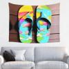 ZISHAK Flops Slippers Art Sandals Print Aesthetic Artistic Decoration Tapestry For Home Interiors All-Season,Versatile view 1