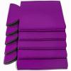 12 Pcs Bulk Blank Collapsible Can Coolers - Perfect For Sublimation Printing, HTV, Screen Printing or DIY Crafts (Raspberry) view 2
