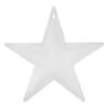 VHC Brands Patriotic Faceted Metal Star Wall Hanging - 12x12, Distressed Appearance, Independence Day Decor, American Star with Display Pocket view 2