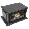 Personalized Solid Wood Human Urns for Ashes 250lbs, Custom Urn Box for Human Ashes, Large Burial and Cremation Urns for Ashes, Black Wood Color (Design 1) view 4