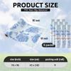 FIFTY FEET 18X96 Inch Shelf Liner for Kitchen Cabinets, PVC Drawer Liner for Dresser Non-Slip Bathroom, Non-Adhesive Cabinet Liner Washable (Blue Flower)(9 Roll) view 3