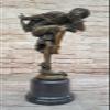 Signed Colinet Russian Dancer Art Deco Bronze Sculpture Marble Base Statue Sale Decoration Home Handmade Art by Classy Bronze view 2