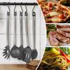 Kitchen Utensil Set-Silicone Cooking Utensils-33 Kitchen Gadgets & Spoons for Nonstick Cookware-Silicone and Stainless Steel Spatula Set-Best Kitchen Tools, Useful Pots (Grey) view 4