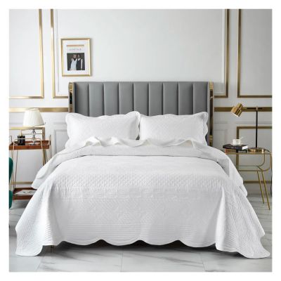 Zixmix 3pcs Cotton Bedspread on the Bed Cover Luxury Bed Linen Couple Quilt Set Mattress Topper Double Blanket bedspreads & coverlets,Bedding