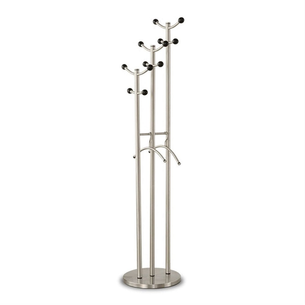 SOPAMI Coat Rack Freestanding Coat Rack Freestanding Home Floor Hanger Modern Stainless Steel Coat Rack Coat Rack Free-Standing Hall Tree Stand Rack for Clothes to Hang