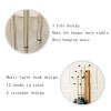 SOPAMI Coat Rack Freestanding Coat Rack Freestanding Home Floor Hanger Modern Stainless Steel Coat Rack Coat Rack Free-Standing Hall Tree Stand Rack for Clothes to Hang view 4