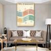 Yelowcaq Types of Boundaries Mental Health Wall Art Boundaries Poster Nature Giclee Prints on Canvas Living Room Picture for Bedroom (8.00''x12.00'',Unframed) view 4