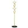 SOPAMI Coat Rack Freestanding Household Branch Shape Single Rod Coat Rack Living Room Bedroom Study Hallway Entrance Coat Rack for Coat Scarf Coat Rack Rack For Clothes To Hang, Gold view 1
