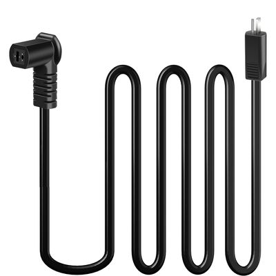 Huzum Extension Cord for Lift Chair or Power Recliner, 6.5 Ft 2 Pin L Shape Cable Replacement Cable for Okin Limoss Lazy boy Pride Catnapper Lift Chair or Power Recliner, Huzum-2M ExC