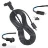 Huzum Extension Cord for Lift Chair or Power Recliner, 6.5 Ft 2 Pin L Shape Cable Replacement Cable for Okin Limoss Lazy boy Pride Catnapper Lift Chair or Power Recliner, Huzum-2M ExC view 3