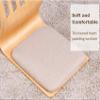 Floor Chair Cushion Seat Japanese Style Tatami Living Room Furniture Asian Floor Zaisu Legless Chair Cherry Finish (Color : B1) view 3