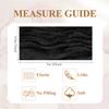 Asee'm 3pcs Cheesecloth Table Runner 120 Inches Long Black Boho Gauze Cheese Cloth Runner 10FT Rustic Sheer Table Runners for Valentine's Day Wedding Party Baby Shower Spring Easter Decoration view 2