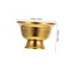 SHOWERORO Buddhist Supplies Alloy Cup Offering Bowl Holy Water Cup Easy to Carry view 2