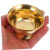 SHOWERORO Buddhist Supplies Alloy Cup Offering Bowl Holy Water Cup Easy to Carry view 3
