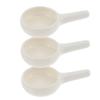 Cabilock 3pcs White Ceramic Tealight Holder Candle Holding Trays for Aromatherapy Lamps Easy to Store Move for Home Office Yoga Room and Study Decor view 1