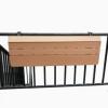 Wall-mounted desks Wall-mounted folding tables for small space-saving floating desks Wall-mounted desks or wash does not take up space. Suitable for dining room, room, study, kitchen, ( Size : 100*27c view 1
