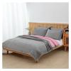 QuKan Bed, High-end Modern Bed Cover Double Sided Splicing Bedspread on The Bed Linen Quilted Linens Blanket Bedspreads for Bed Sheet Plaid view 3