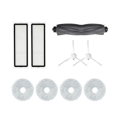 BCWBLWE Main Brush Filters Side Brush Mop Cloth Compatible for Dreame Bot L10s Pro L10s Ultra Sweeping Robot Vacuum Cleaner Accessories, fu88yyun01