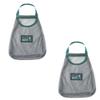 TopHomer 2 Packs Multi-Function Hanging Mesh Storage Bags Reusable Kitchen Fruit Veetable Breathable Mesh Bags for Shopping Travel Easy to Clean view 1