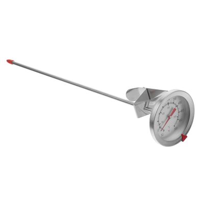 BRIGHTFUFU Stainless Steel Grill Thermometer Cooking Food Thermometer for Oven 30cm Length