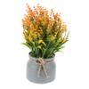 PRETYZOOM Artificial Potted Bonsai Plant Faux Flower Desktop Decor for Home Office and Garden Low Maintenance Lifelike Design Rustic and Modern Interiors view 1