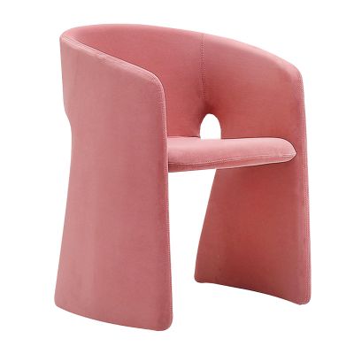 RROUAN Dining Room Chairs Set of 1 Upholstered Kitchen Dining Chairs Mid Century Modern Dining Chairs Living Room Leisure Chair Reception Negotiation Chair Creative Chair Light Luxury Dining Chair