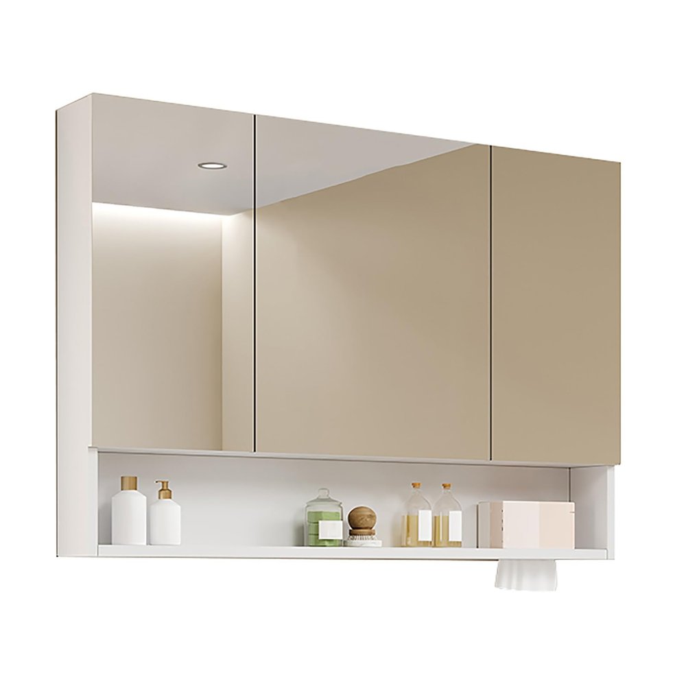 CMYAOYC Bathroom Wall Cabinet Medicine Cabinet, Wall Mounted Bathroom Mirror with Storage Mirror Cabinet Over Toilet Bathroom Cabinet Laundry Kitchen (Size : 100 * 75 * 13cm/39 * 30 * 5inch)