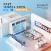 ROVSUN 12000 BTU Window Air Conditioner with Heat, Window AC Unit & Heater Combo with APP & Voice Smart Control, Timer Function & Easy Installation Kit, Work with Alexa/Google Assistant, 208/230V view 3