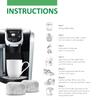 Pack of 12 Replacement Charcoal Water Filters for Keurig and Breville BWF100 Coffee Machines - Keurig 2.0 1.0 and Breville BWF100 Compatible Filters Fit Both Newer & Older Models Coffee Makers view 3