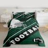 Erosebridal Gridiron Players Bedding Comforter Set Full 3Pcs - Boys Sports Seasonal Duvet Insert with 2 Pillowcases - Easter Gifts for Kids view 3