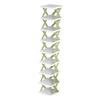Hohopeti 9tiers Shoe Slots Organizer Tall Narrow Shoe Rack Stackable Design to Home view 3