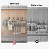 JSWHYBD Spice Rack Wall Mount Wall Spice Rack Wall Mount Spice Rack Spice Rack with Spices Included Spice Rack Wall Spice Racks for Wall Wall Mounted Spice Rack Hanging Spice Rack for Wall style3 view 3