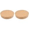 INCREWAY 2PCS Tapered Cork Stoppers Cork Plugs Replacement Corks for Wine Bottle Glass Bottle Jars, 103 * 96 * 20mm view 1
