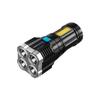 COOLHIYA 1pc USB Rechargeable Portable Flashlight Led Handheld Light for Home Use and Emergency Situations Light Modes Lightweight Design Sturdy Construction view 1
