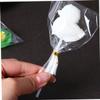 DECHOUS 200pcs White Paper Lollipop Sticks for Diy Candy Making Treat Sticks for Marshmallows Cake Pops and Homemade Desserts Smooth Design and Practical Use view 3