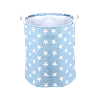 KOMBIUDA Folding Storage Basket for Laundry and Toys Sky Organizer for Bathroom Bedroom and Closet Capacity Versatile Design