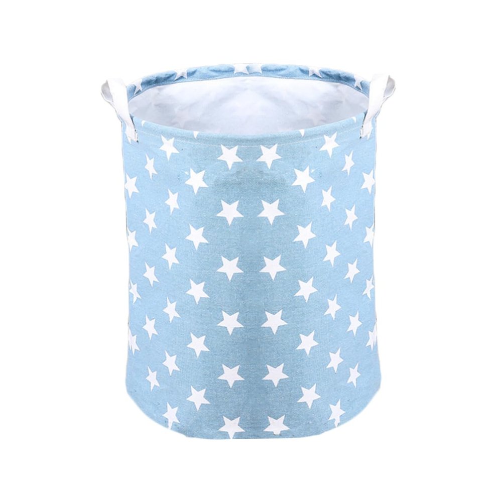 KOMBIUDA Folding Storage Basket for Laundry and Toys Sky Organizer for Bathroom Bedroom and Closet Capacity Versatile Design